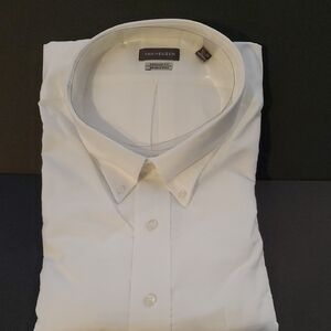Van Heusen Men's Crisp White Dress Shirt, Size 3X